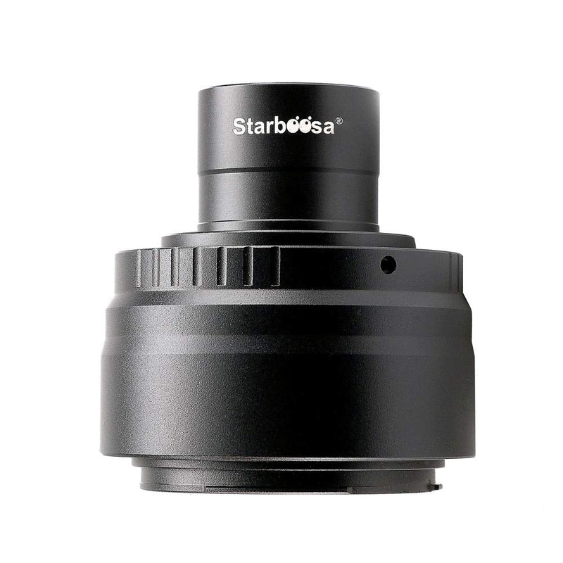 Starboosa Telescope Camera Adapter Mount for Full-Frame mirrorless Canon EOS R Series - with 1.25 inch T Adapter - for Telescope Prime Focus and Photography