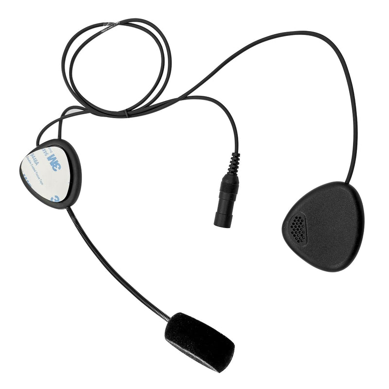 RATAOK Helmet Earpiece Kit Motorcycle Helmet Headset for Baofeng Kenwood WOUXUN Linton PUXING Walkie Talkie Radio (2 Pin)