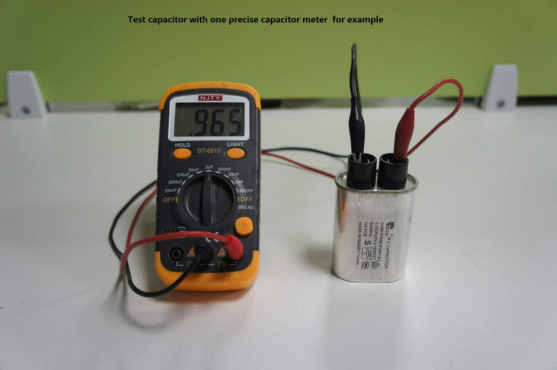 BlueNatHxRPR 0.91 uF MFD Microwave Capacitor Replacement with 4.8x0.5mm/0.19x0.02in Terminal 2100V AC High Voltage Capacitor