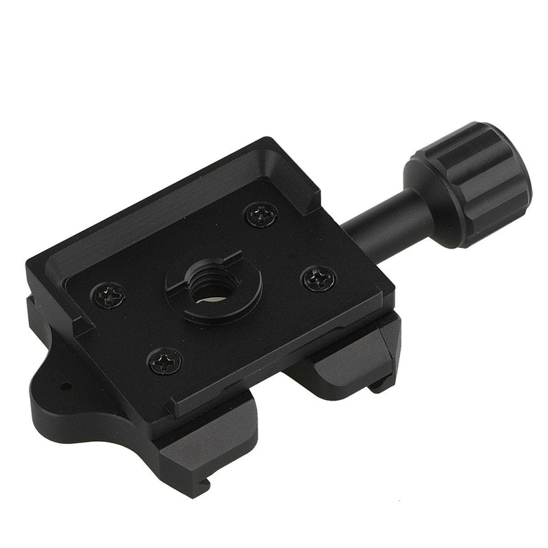 Haoge Quick Release QR Clamp Adapter Convertor for Manfrotto RC2 System to Arca-Swiss Compatible Adapter for Manfrotto RC2 Ball Head