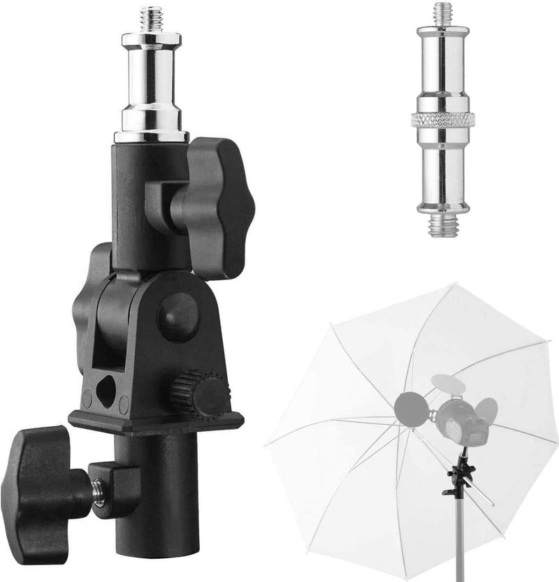 Youngerfoto Light Reflector Holder, Reflector Clamp with 5/8 Light Stand Attachment for Reflector and Umbrella Reflector Holder