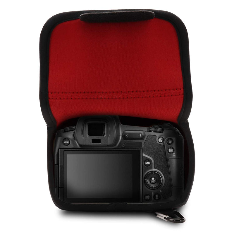 [AUSTRALIA] - MegaGear MG1556 Ultra Light Neoprene Camera Case Compatible with Canon EOS Ra, RP, R (24-105mm) - Black, One Size 