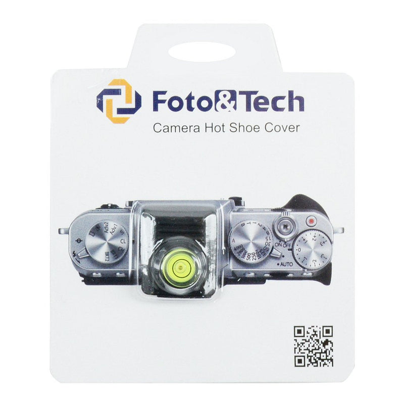 Foto&Tech 2-in-1 Hot Shoe Hotshoe Cover with Bubble Level Compatible with Olympus OM-D E-M10 Mark III OM-D E-M5 II OM-D E-M5 OM-D E-M1 OM-D E-M10, Pen-F, Pen E-PL8 E-PL7, Pen E-P5 E-PL5 E-5