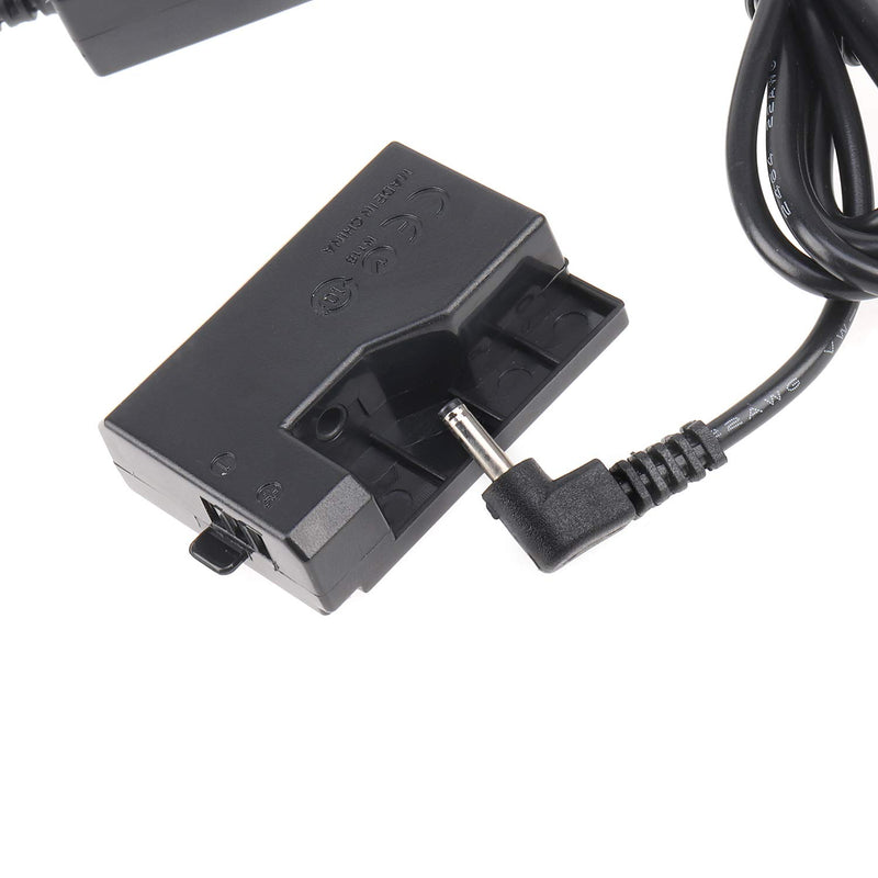 Foto4easy LP-E10 Dummy Battery with 5V 2A USB Cable for Canon EOS 1100D 1200D 1300D 1500D 3000D DSLR Cameras