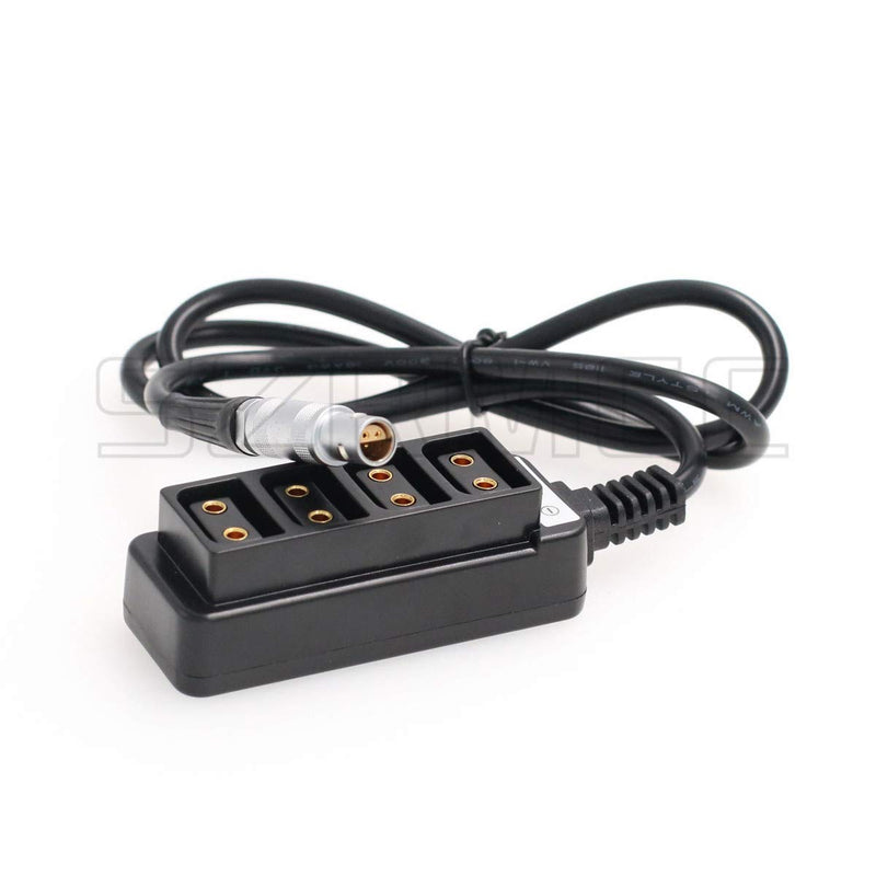 SZRMCC FFA 0S 4 pin to 4 Port D tap Splitter Power Out Adapter Expansion Cable for ARRI Trinity Stabilizer Focus