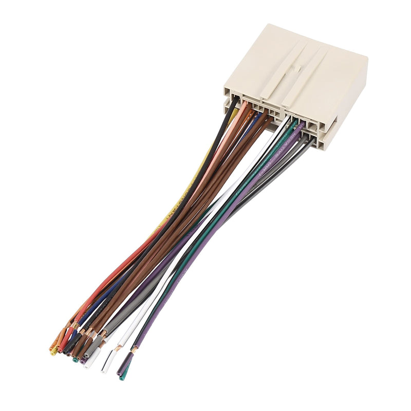 X AUTOHAUX 70-5520 Car Stereo CD Player Wiring Harness Wire Radio Adapter Install Plug for Ford Focus 2005-2007