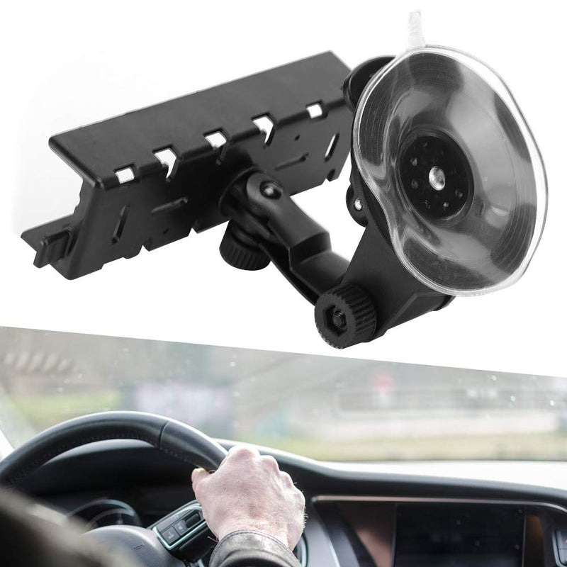 Dilwe1 Car Radio Panel Bracket, Durable ABS Adjustable and Rotatable Suction Mount Set Car Audio Mounting Kits for YAESU/FT-8800 /FT-8800R/ FT-8900