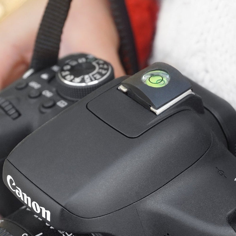 [AUSTRALIA] - Camera Level Hot Shoe Level Hot Shoe Cover Flashlight Bubble Level Protector Compatible with Sony A6000 Nikon D5 D200 D300 D500 D810 D610 D700 D750 