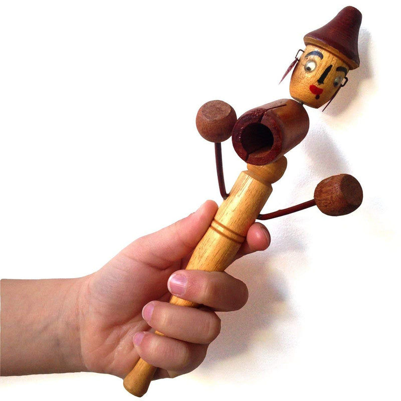 Tone Block Drummer Boy Rattle Toy Instrument