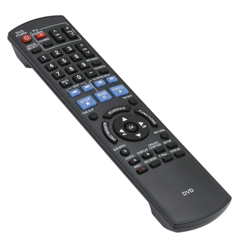 New N2QAYB000196 IR Replace Remote Control fit for Panasonic DVD Recorder Diga DMR-EZ28 DMR-EZ28K DMR-EZ28P DMR-EZ28PC Recorders Replacement Remote Controller