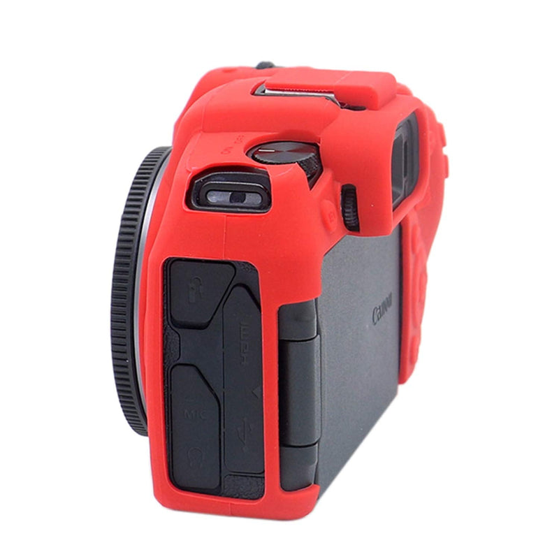 EOS RP Silicone Cover, TUYUNG Protective Rubber Camera Case Cover Skin for Canon EOS RP Digital SLR Camera - Red