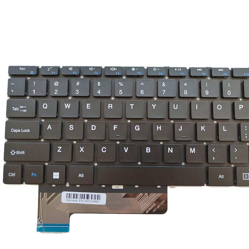wzqrps Replacement Keyboard for Gateway GWTN156-1 GWTN156-4 GWTN156-5 GWTN156-7 GWTN156-9 GWTN156-12 GWTN156-5BL GWTN156-1GR GWTN156-1BL GWTN156-1BK GWTN156-1RG Gray US