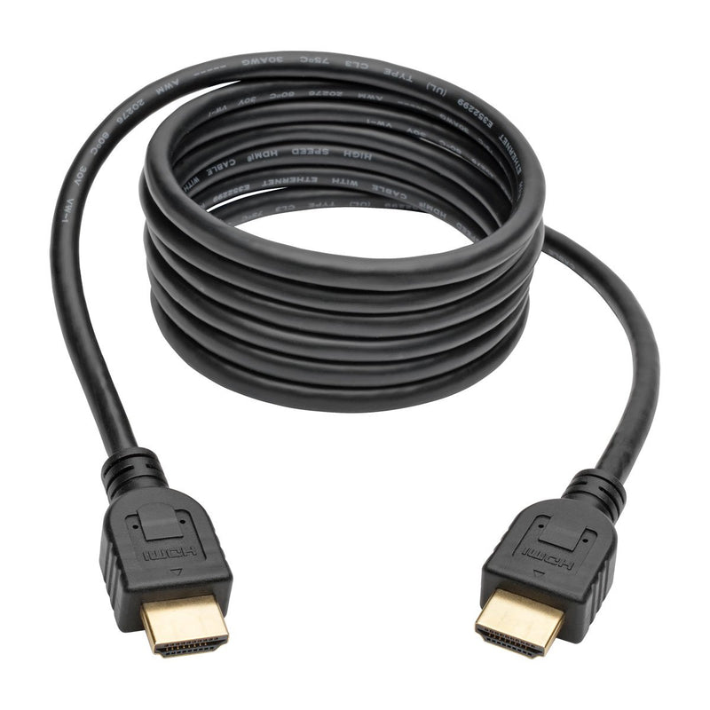 Tripp Lite High-Speed HDMI Cable with Ethernet and Digital Video with Audio, UHD 4K x 2K, in-Wall CL3-Rated (M/M), 10 ft. (P569-010-CL3) 10 ft. CL3