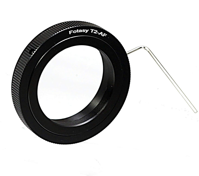 Fotasy T/T2 Telescope Lens to Sony Minolta A-mount DSLR Camera Adapter Ring, for Sony Alpha a99 a900 a850 a700 a77 a65 a58 a55 a35 a33 a580 a390 a380 a350 a330 a300 a290 a230 a200 a100 T2 - Sony A Mount