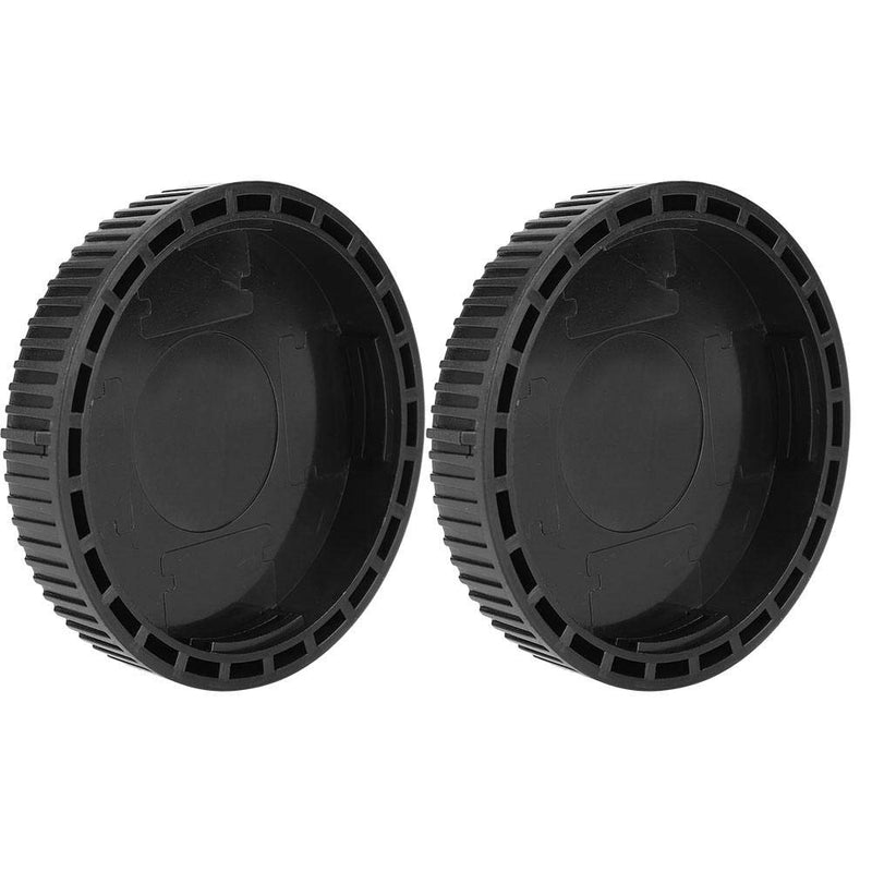 2Pcs Camera Lens Cap Lens Cover for Nikon Z6 Z7 Z50 and Z-Mount Camera - Black