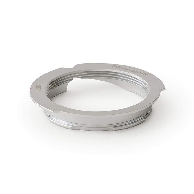 Urth x Gobe Lens Mount Adapter: Compatible with M39 Lens to Leica M Camera Body (35-135mm Frame Lines) M39 (35-135mm)