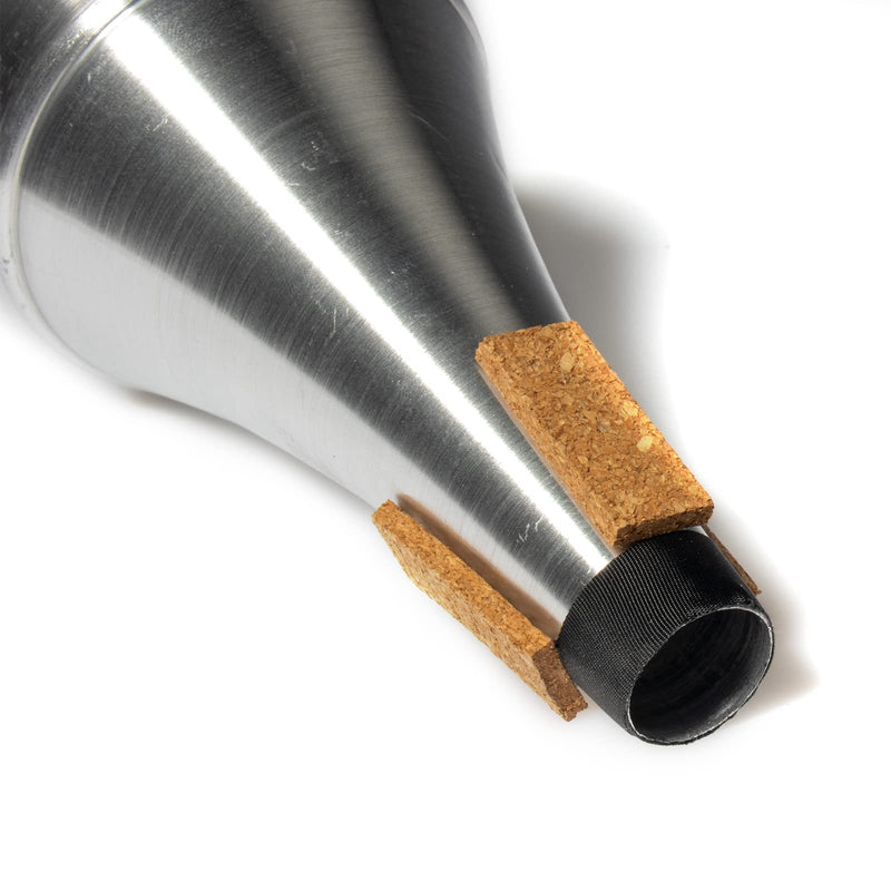 Cherrock Trumpet Practice Mute Lightweight Aluminum Trumpet Mute Silencer for Jazz Classic, Excellent for Beginners and Students