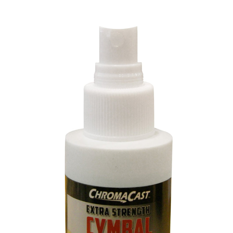 ChromaCast CC-CYM-CLEAN-KIT-2 4-Ounce Cymbal Cleaner with GoDpsMusic Polish Cloths Cymbal Cleaner w/ Cloth