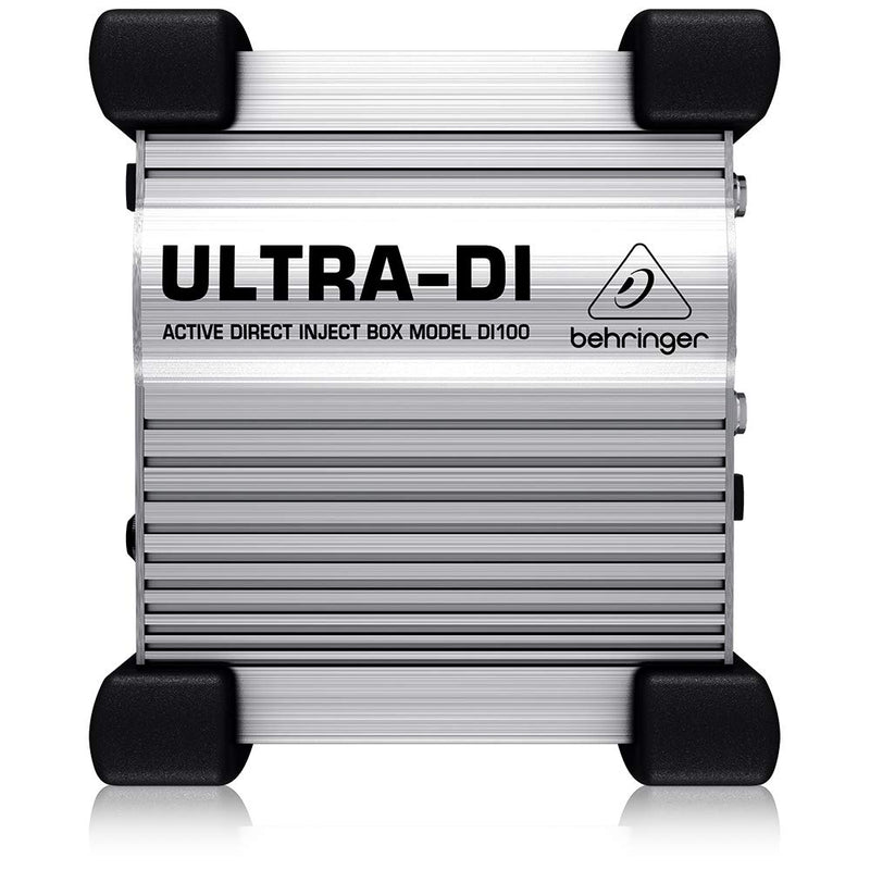 Behringer Ultra-DI DI100 Professional Battery/Phantom Powered DI-Box