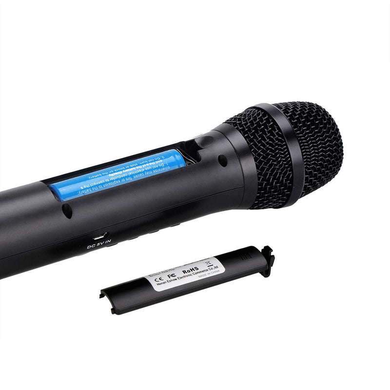 [AUSTRALIA] - Retekess TR617B Wireless Bluetooth Karaoke Microphone, 3-in-1 Portable Handheld Wireless Microphone, Battery Operated Microphone with Speaker for Karaoke, Party 