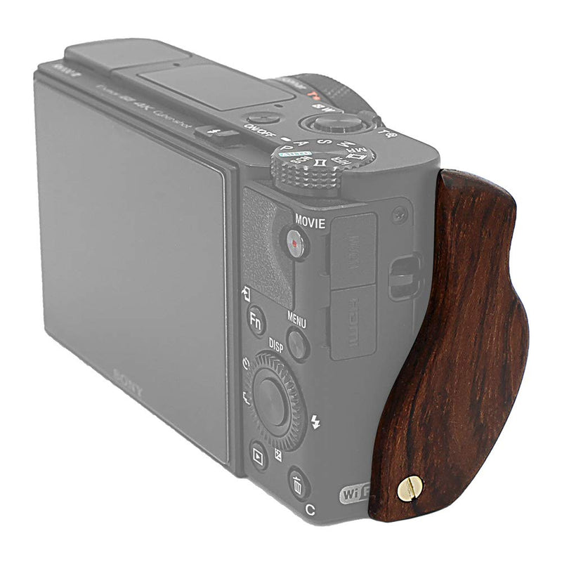 Fotodiox Pro Wooden Camera Hand Grip for Sony Cyber-Shot DSC-RX100 VI Camera Sony RX100 VI