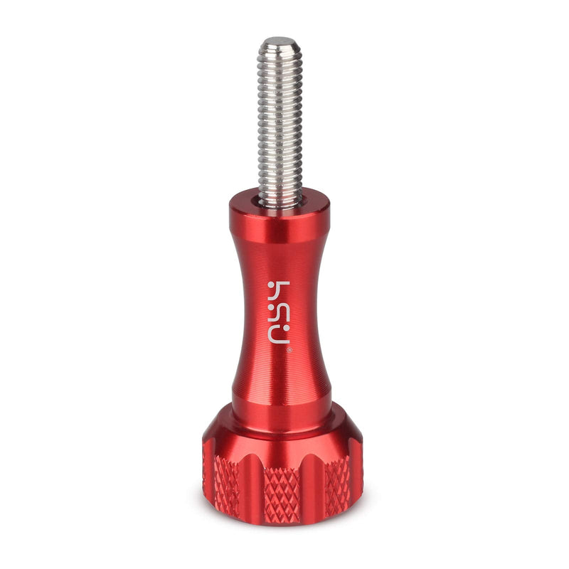 [AUSTRALIA] - HSU Aluminum Alloy Metal Adjust Arm Straight Joints Mount, Same Direction Straight Joints Mount for GoPro Hero 9/8/7/(2018)/6/5 Black,Session 5/4,Hero 3+,DJI Osmo Action Action Camera and More（Red） Red 