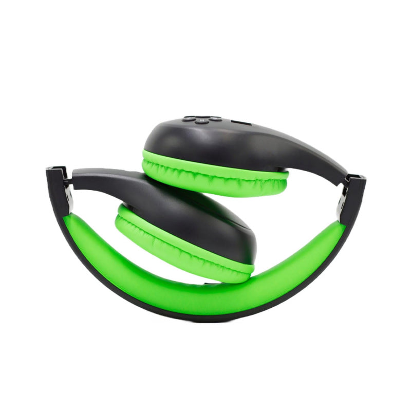 Things Audio Portable Personal FM Radio Headphones Pull-Out Antenna for Great Reception, Walking, Jogging, Relaxing, School, Talk Radio - Powered by 2AA Batteries (Not Included) (Black & Lime Green) Black & Lime Green