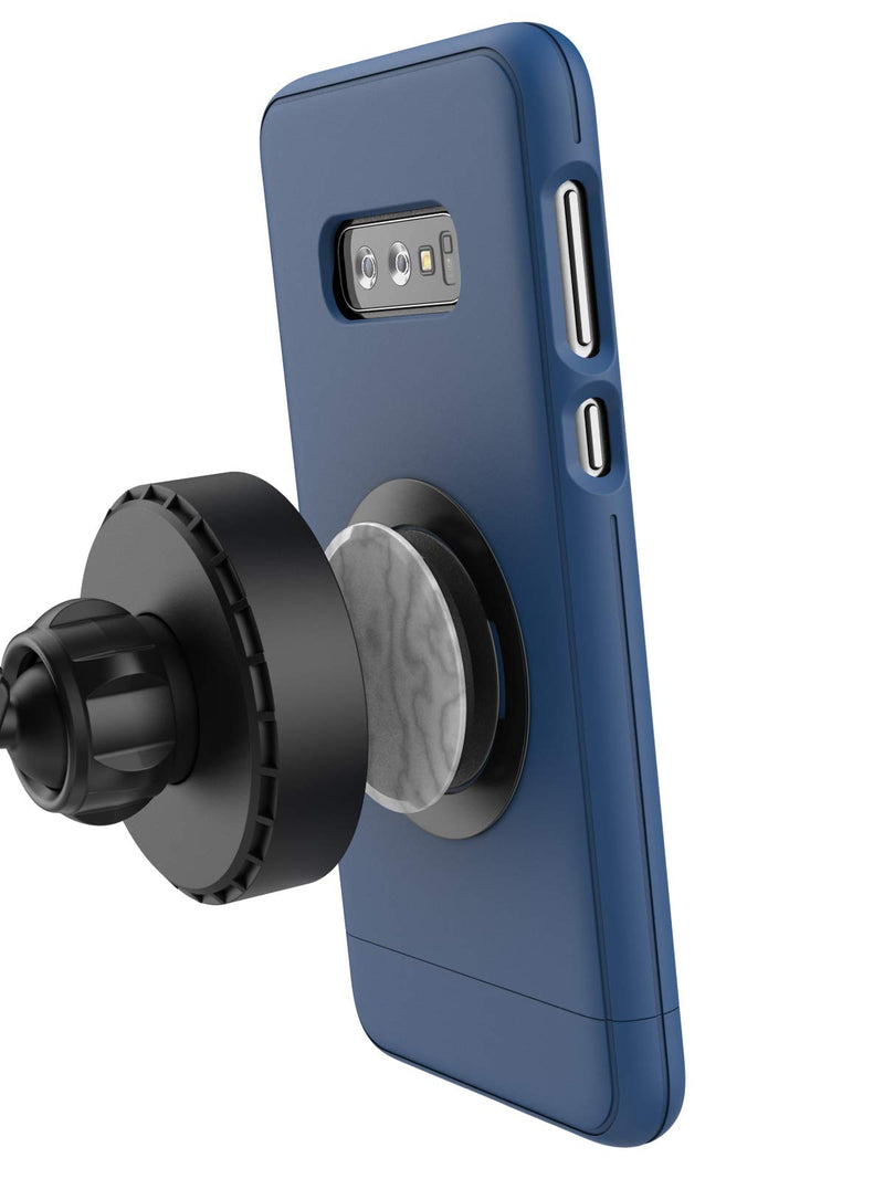 Encased LolliLockit CD Car Mount for Pop Phone Holder Grip, Magnetic Socket Holder (Patent Pending)