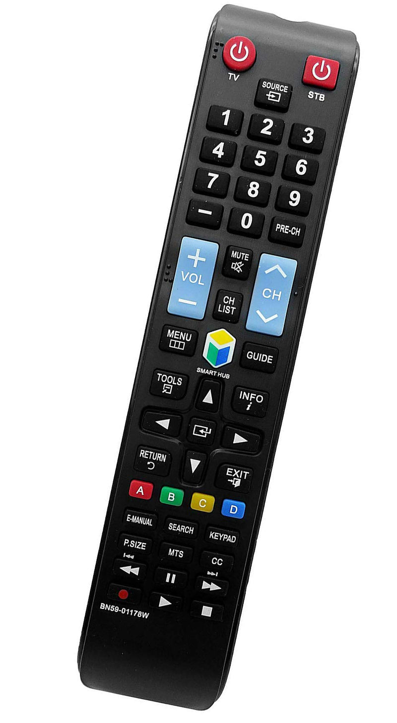 New BN59-01178W Remote Control Replaced for Samsung LED HDTV TV Remote BN5901178W