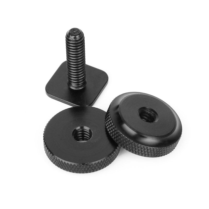 ChromLives Camera Hot Shoe Mount Hot Shoe Adapter Hot Shoe Connector w/ 1/4 inches 20 Tripod Screw Flash Shoe Mount Monitor Bracket (4 Pack)