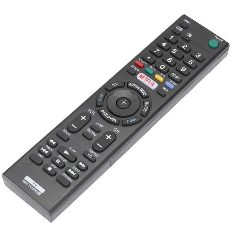 RMT-TX100U Replacement Remote Applicable for Sony TV XBR-65X810C XBR-55X810C XBR-75X910C XBR-65X900C XBR-55X900C KDL-55W800C KDL-50w800C XBR-49X800C XBR-65X810C XBR-55X810C KDL-55W850C KDL-50W850C