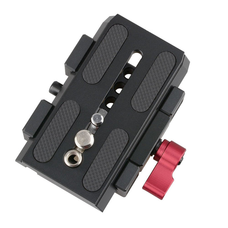 CAMVATE Quick Release Base Plate Compatible with Manfrotto 501/ 504/ 577/701 Tripod Standard Accessory