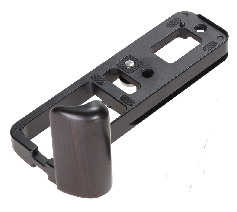 WEPOTO XT4-B Hand Grip Quick Release Plate L Bracket QR Plate Compatible with Fujifilm X-T4 Camera -Aluminium Ebony