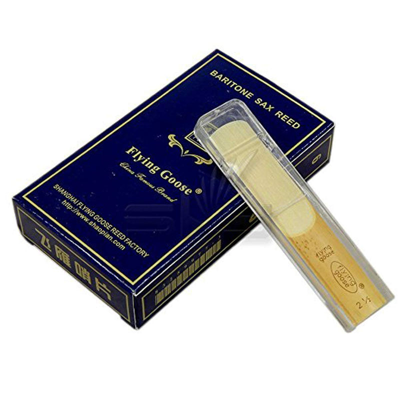 Saxophone Reeds Size 2.5, Alto Sax Traditional Reeds Strength 2 1/2, 10-pack