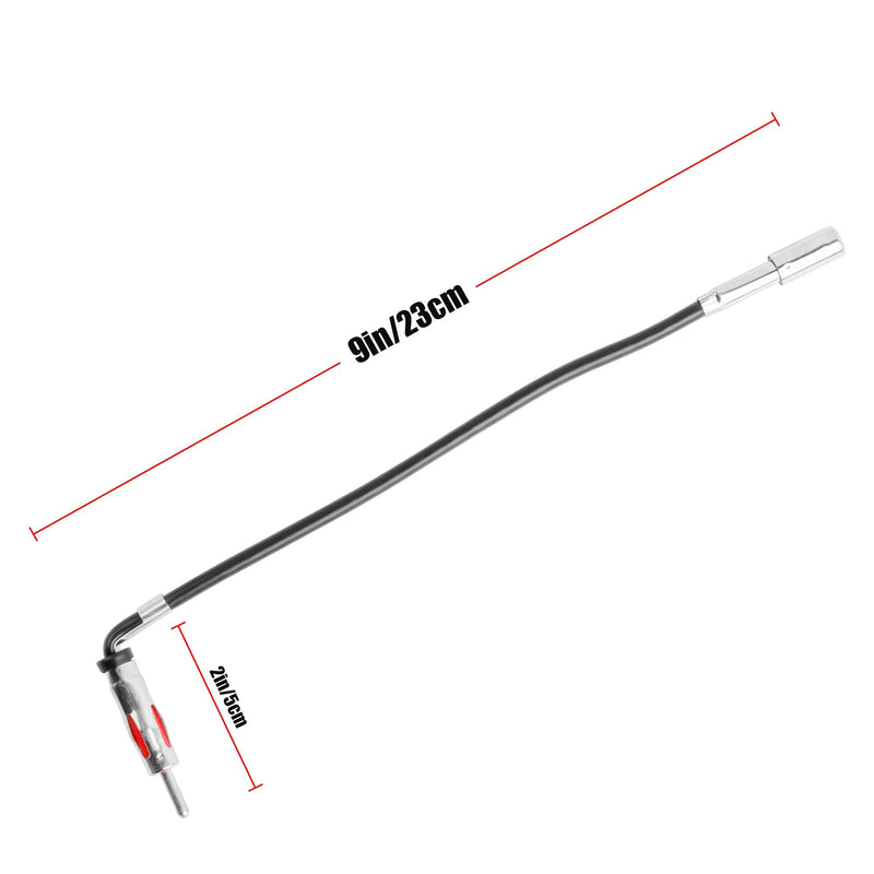 [AUSTRALIA] - RDBS Radio Wire Harness with Antenna Adapter Fit for 1988-2005 Chevy GM Vehicles Connect an Aftermarket Stereo Receiver and Compatible with 1988-up GM Micro/Delco Antenna Adapter 