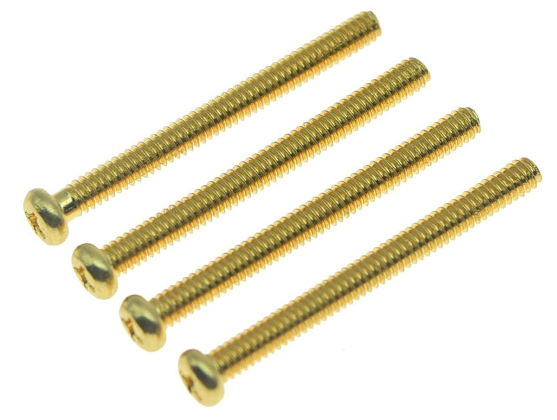 KAISH Imperial/USA Thread Humbucker Pickup Height Screws Humbucker Pickup Ring Pickup Surround Frame Mounting Screws Springs Fits Gibson/EMG/Seymour Duncan/Dimarzio Gold USA/Imperial Thread