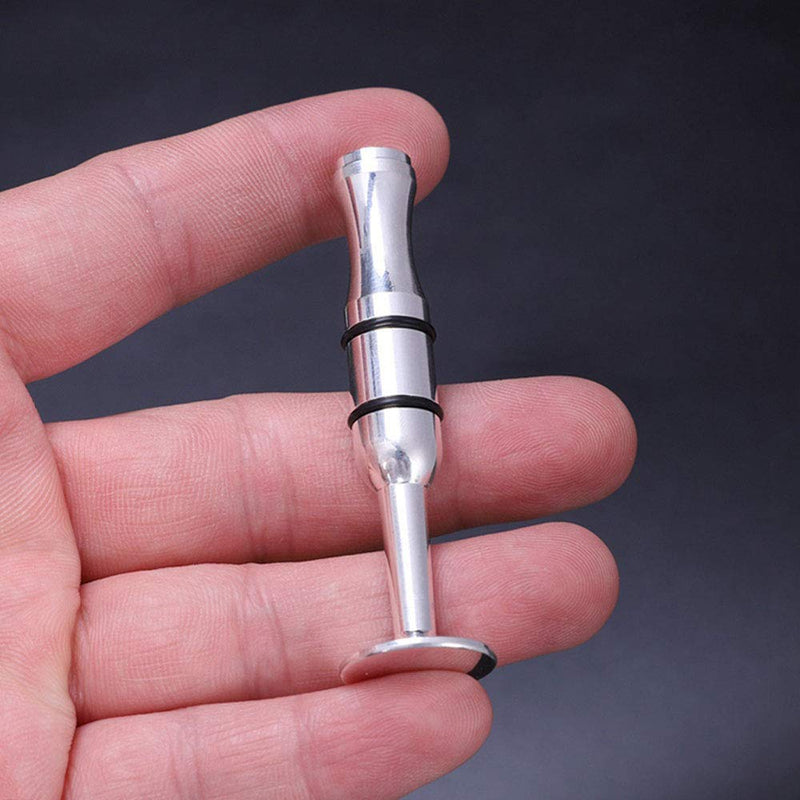 Tzong Mouthpiece Mouth Strength Trainer Silver for Saxophone Horn Trombone Tuba Accessories