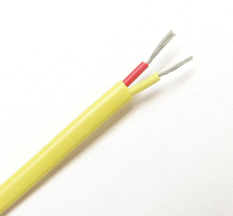 K-Type Thermocouple Wire AWG 24 Stranded Wire w. PVC Insulation - 10 Yard 30 ft roll