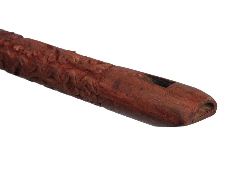 Chirstmas Sale -13" Authentic Traditional Indian Musical Instrument Hand Carved Wooden Decorative Flute