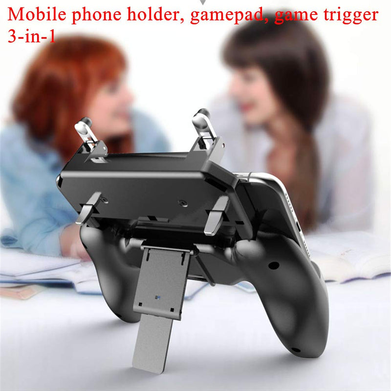 [AUSTRALIA] - COOBILE Mobile Game Controller for PUBG Mobile Controller L1R1 Mobile Game Trigger Joystick Gamepad for iOS & Android Phone(W10 update) W10 update 