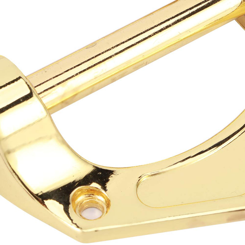 Electric Guitar Bridge,Tailpiece Vibrato Bridge for Electric Guitar Tremolo System(gold) gold