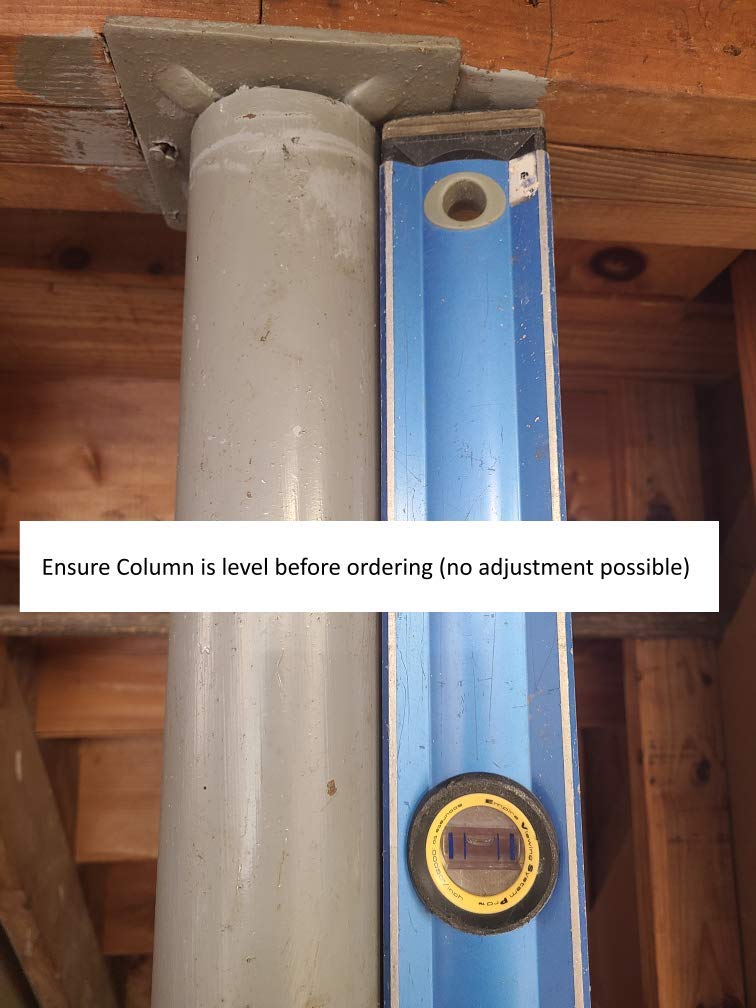 SimpliFrame Column Enclosure 3"- 4" - Easy-to-Use Column Framing System (Cover with Wood, Vinyl, Gypsum Board)