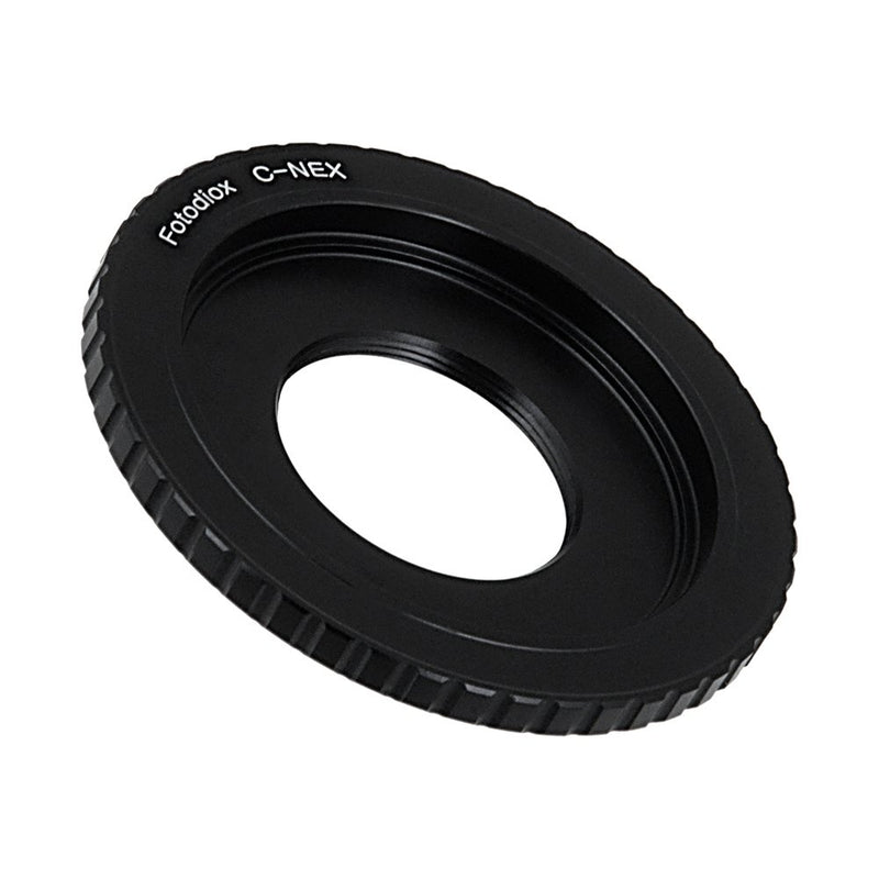 Fotodiox Lens Mount Adapter Compatible with C-Mount CCTV/Cine Lenses on Select Sony E-Mount Cameras Standard