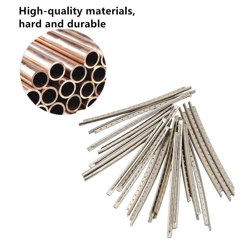 Copper Fret Wires, 24 Pcs Guitar Fret Wires 2.2mm Practical Cupronickel FretWire Kit Upgrade Part for Electric Guitar