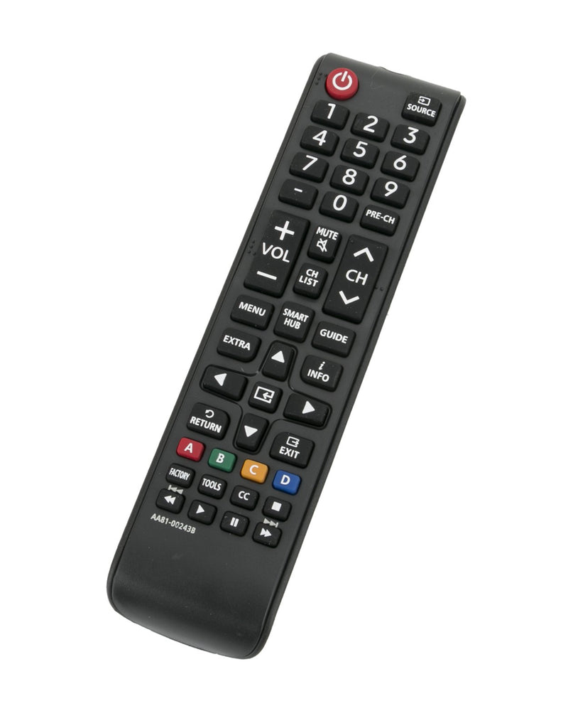New AA81-00243B Replacement Remote Control for Samsung TV UE55JU6050UXZG UE48H6270SSXZG UE55F9080STXZGUE 55 HU 8500 ZXZT UE55F9080STXZG UE55F6770SSXZG UE46F6320AWXXN UA46F5500ARXUM