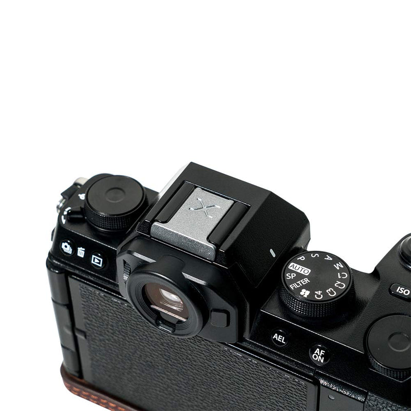 1 pcs Camera Hot Shoe Cover Hot Shoe Protecotr Aluminum Alloy Material Grey with Grey X Fit for Fujifilm GFX Fuji X Camera 1 Piece Grey+Grey X