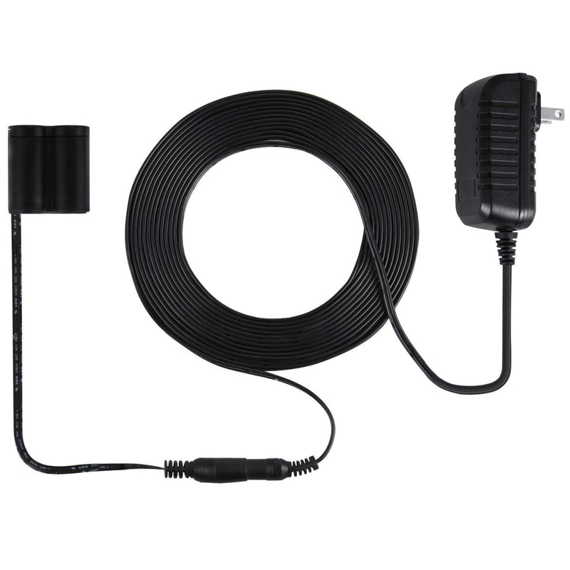 Wired Adapter Compatible with Arlo HD - Power Your Arlo HD Outdoor Camera Continuously - by Wasserstein (Black) Black