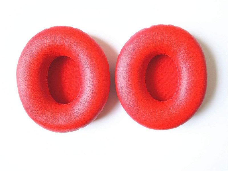 [AUSTRALIA] - Learsoon Replacement Solo 1 Wired Earpads Ear Cushion Compatible with Monster Beats by Dr.Dre Wired Solo 1.0 Solo HD On-Ear Headphones (Red) Red 