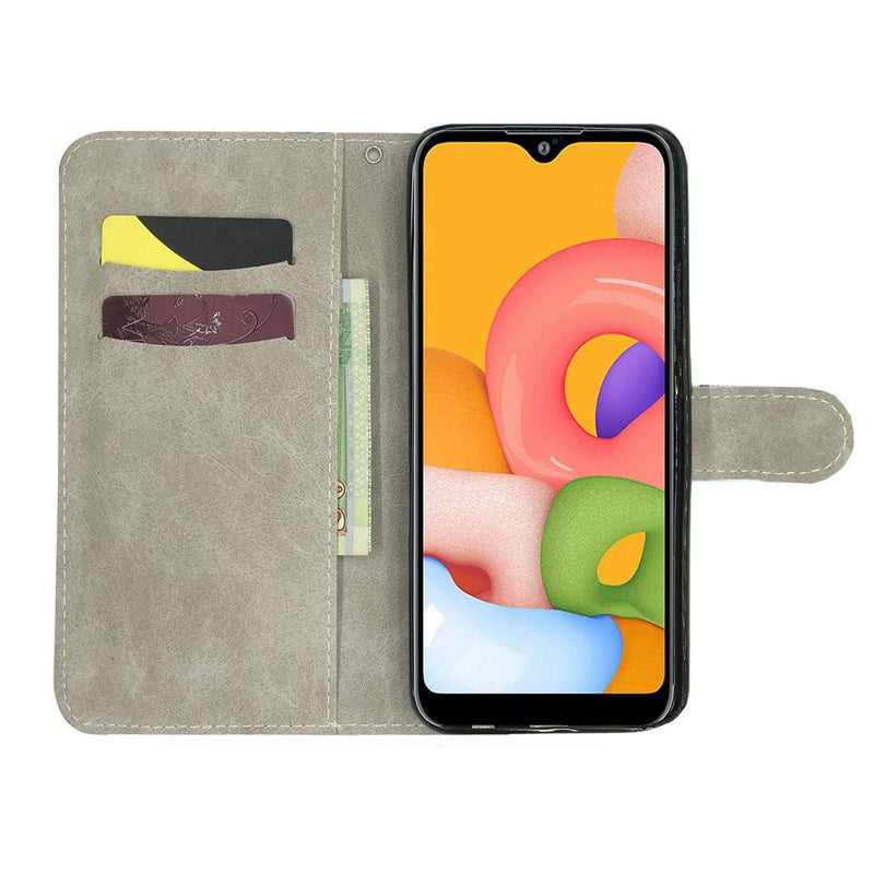 QIVSTAR Case Compatible for Samsung Galaxy A10/ M10 3D Design Soft PU Leather case Magnetic Wallet Full Body Protective Case with Stand Flip Folio Case for Samsung Galaxy A10 Flower Elephant CY2 CY2-1: Flower Elephant