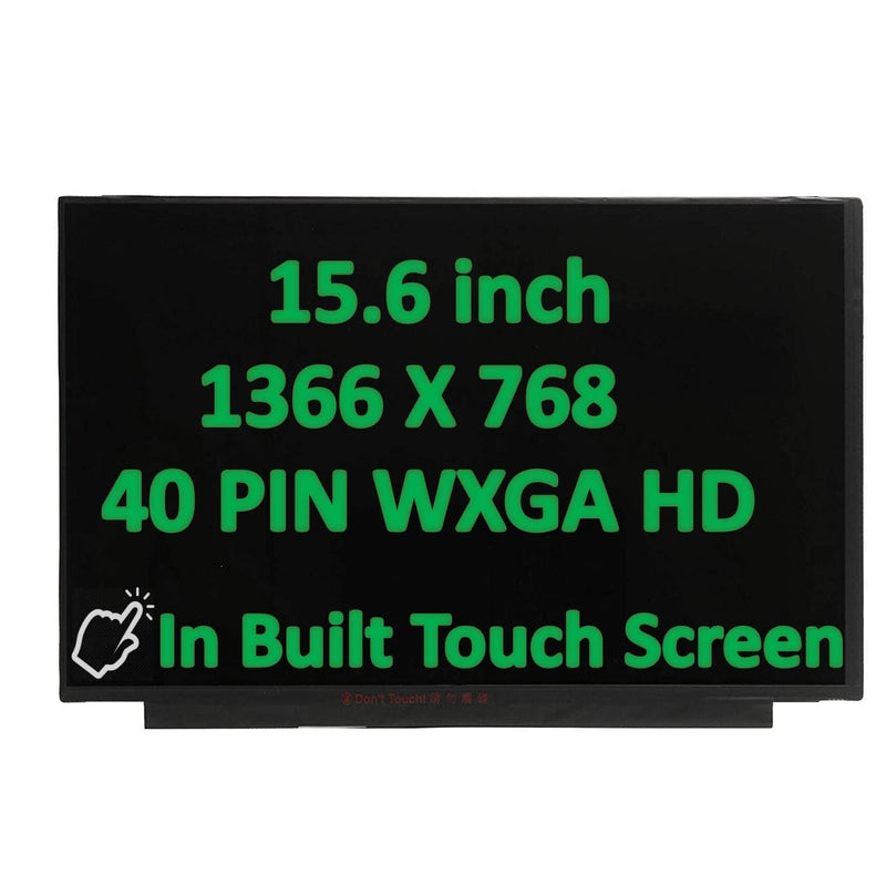 wzqrps NT140WHM-T00 V8.2 NT140WHM-T02 Replacement Laptop HD 40 pin LCD On-Cell Touch Screen Digitizer Display for HP Chromebook B140XTK02.0 B140XTK02.3